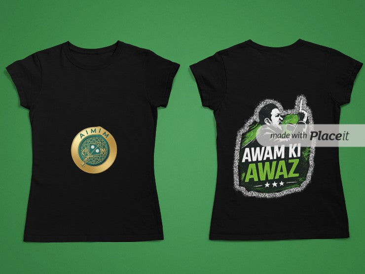 Awam Ki Awaz T-Shirt | Unisex Standard Crew T-Shirt